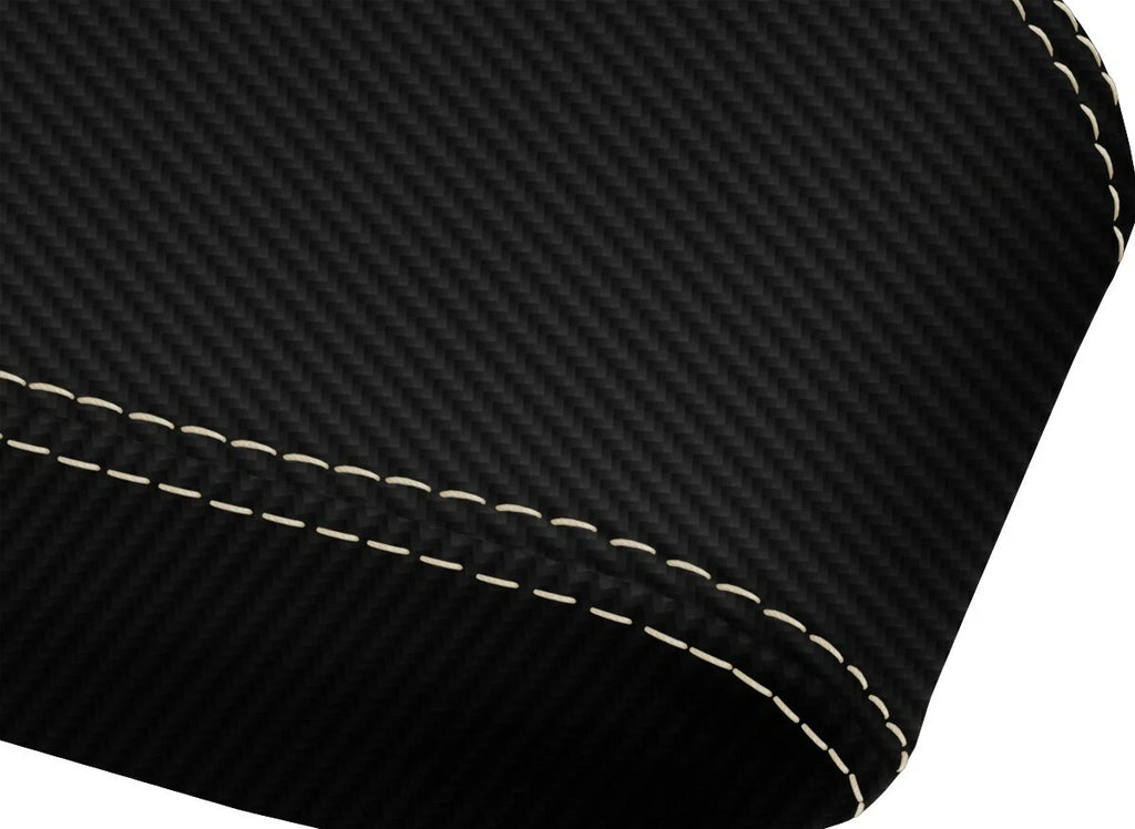 Console Lid Armrest Cover for Nissan Altima (2005–2006) Carbon Fiber