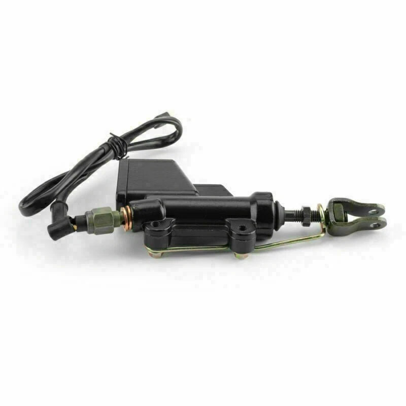 1x Black Rear Brake Master Cylinder for Apulia APR125-2 APR125-2F APR150-2 (Fits 2010–2020)