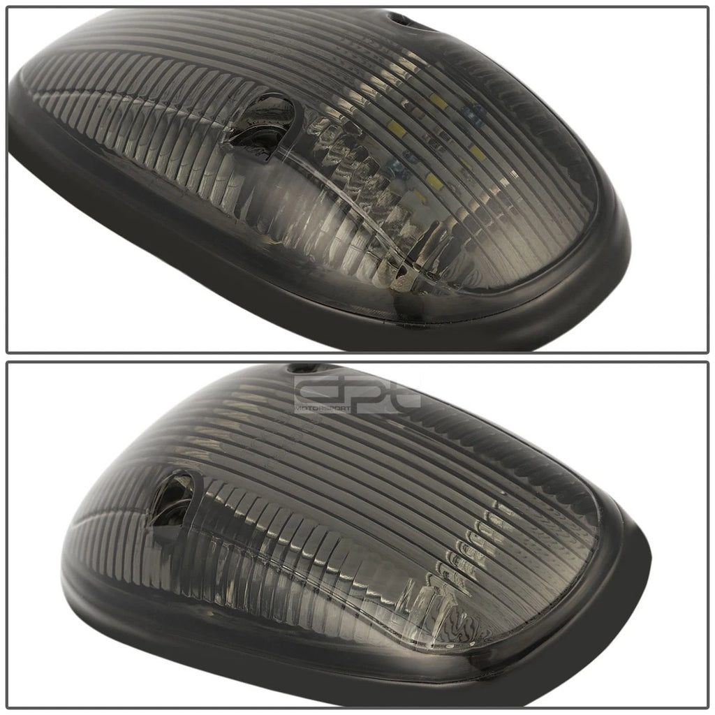5Pcs Smoked Housing White LED Cab Roof Running Light for Dodge Ram (1999–2001)