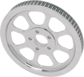 Chrome Rear Belt Pulley 70 Tooth for Harley FXST (2000–2005), FLST (2000–2006)
