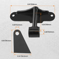 Pair Front Engine Swap Motor Mounts for Ford SBF Small Block V8 (1962–1996)