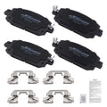 Set of 4 Front Ceramic Brake Pads Kit for Nissan Kicks (2021–2024), Sentra (2020–2024) P2310