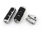 Rear Foot Pegs for Honda VTX, Aero, Magna, Shadow, Valkyrie & Suzuki Volusia 800 (2001–2008)