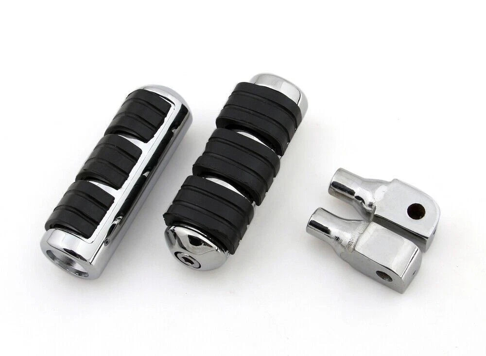 Rear Foot Pegs for Honda VTX, Aero, Magna, Shadow, Valkyrie & Suzuki Volusia 800 (2001–2008)