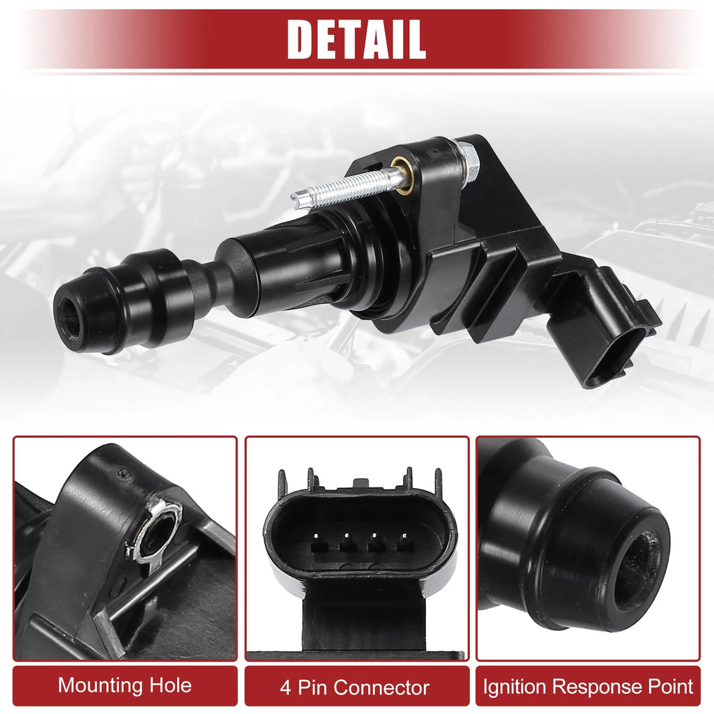 Set of 4 Ignition Coils for Buick LaCrosse 