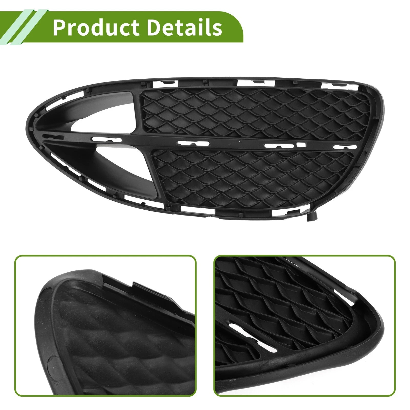 1 Pc Fog Light Grill for Mercedes Benz W212 (2014–2016) No. 2128852022