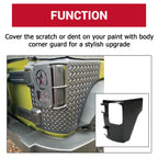Rear Corner Guard Tail Light Cover for Jeep Wrangler JK (2007-2018)