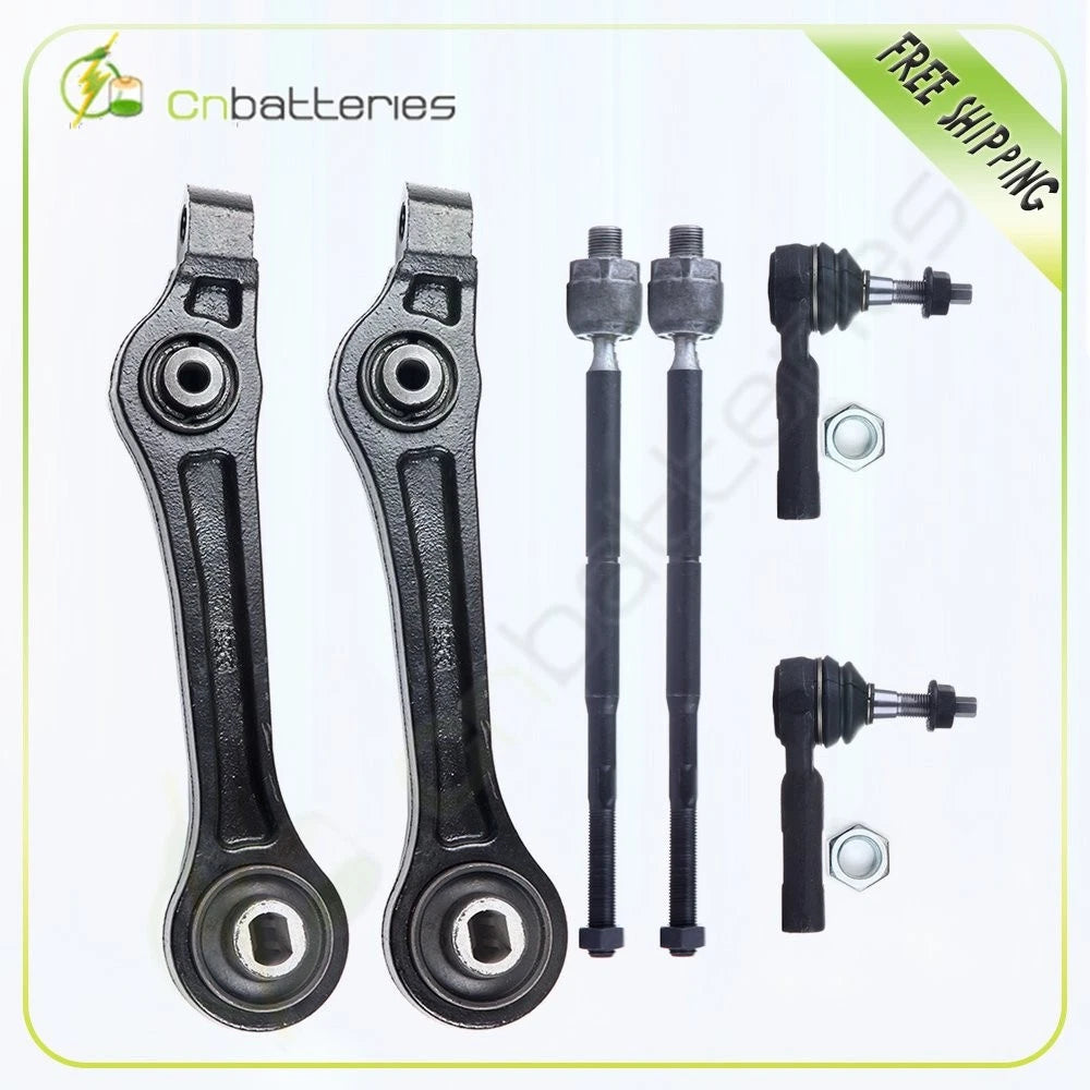 6pc Suspension Control Arm Tie Rod Ends for Dodge Challenger (2008–2010)