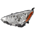 Headlight for Toyota Prius C (2012–2014) Left with Bulb