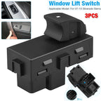 3X Power Window Master Control Switch for Silverado Sierra (2007–2013)
