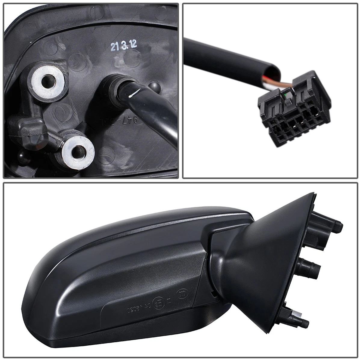 Power Heated Right Side Mirror for Subaru Impreza WRX (2015–2016) SU1321145