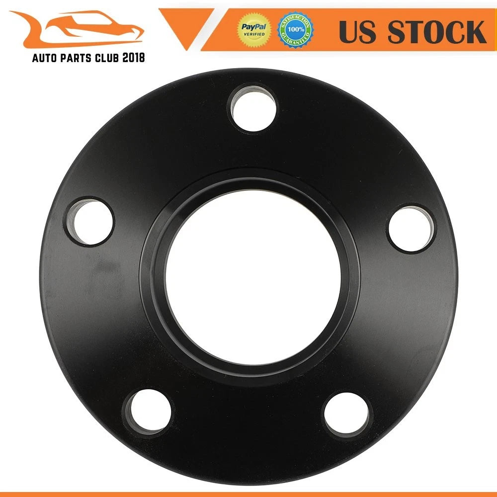 2X 20mm 5x112 Hubcentric Black Wheel Spacers for BMW 320i (2020–2022)