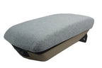 Fleece Console Lid Armrest Cover for Cadillac CTS (2008–2014) Gray