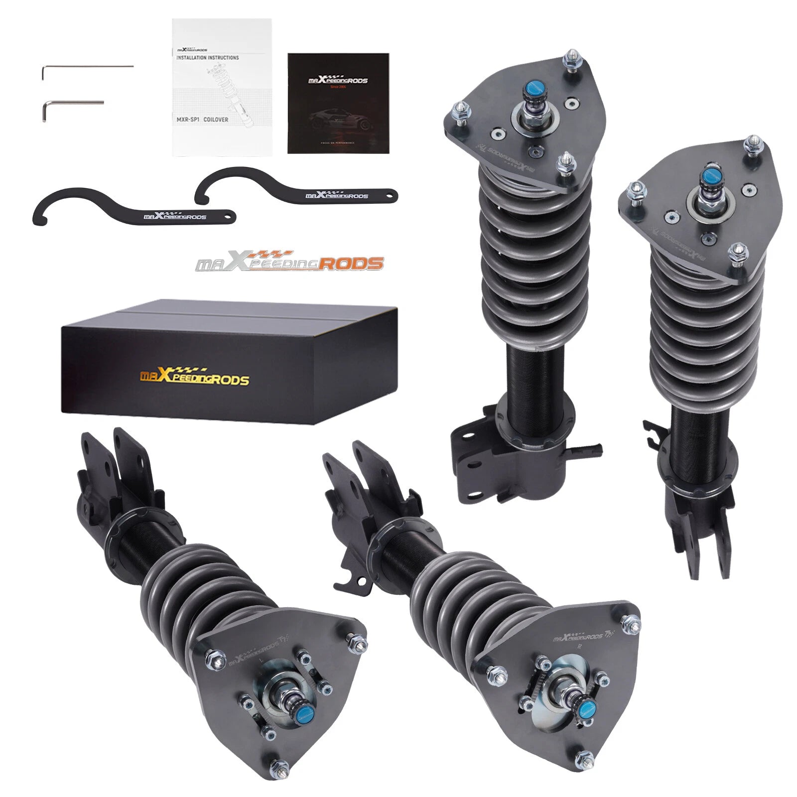 Coilovers Lowering Kit for Subaru Impreza WRX (2002–2007) & Forester (2003–2008)