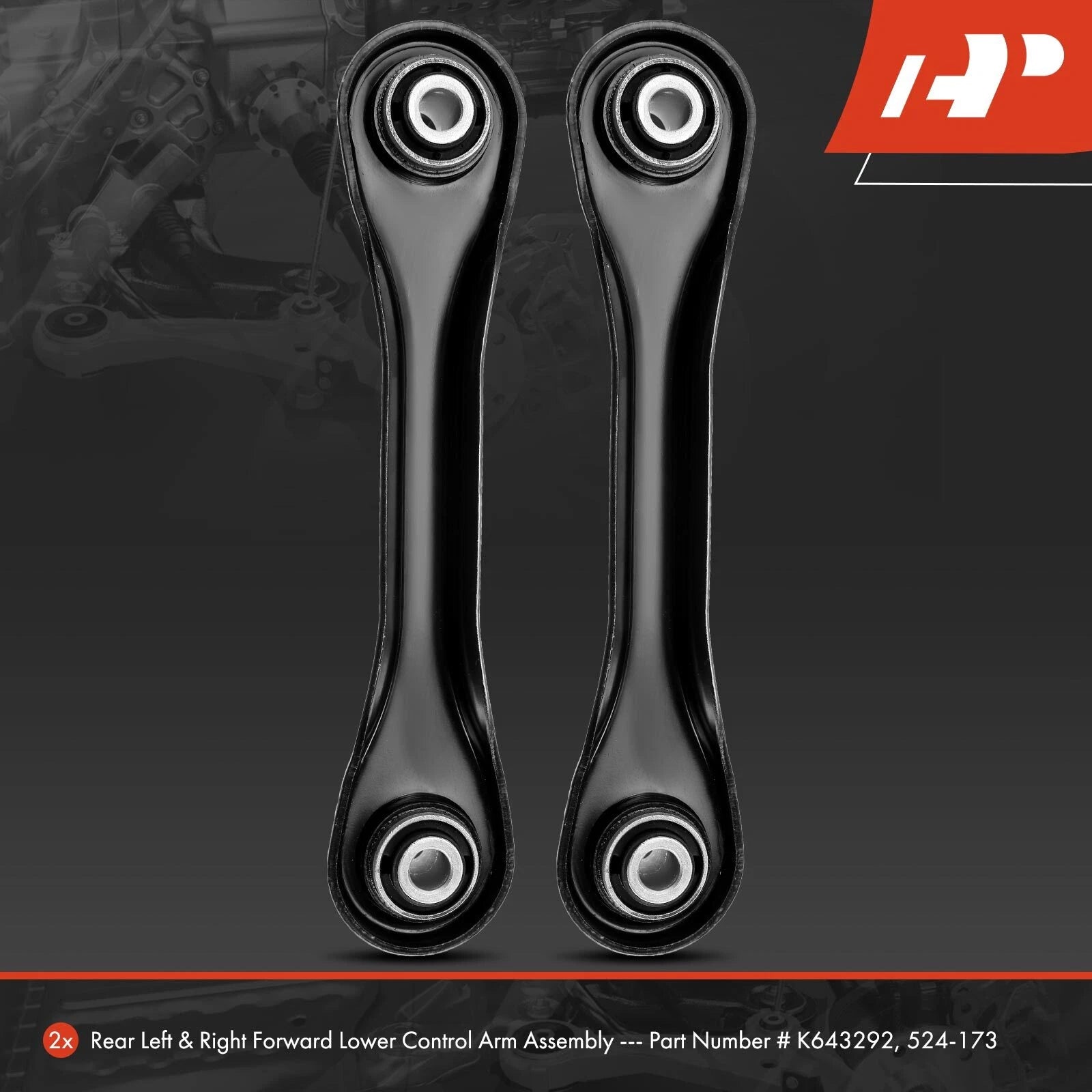 2X Rear Lower Forward Suspension Control Arm for Ford Escape (2013-2018)