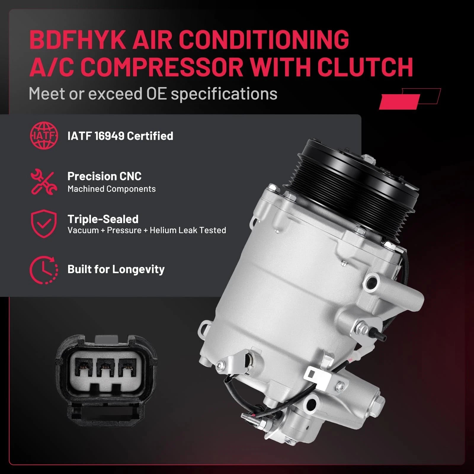Front Left Window Regulator with Motor for Geo Prizm (1993–1997)