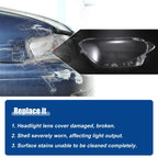 1 Pair Headlight Clear Lens Shell Cover for BMW F20 (2012-2014)