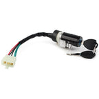 5-Wire Ignition Switch Lock Key Set for GY6 50cc Scooter Moped Motorcycle