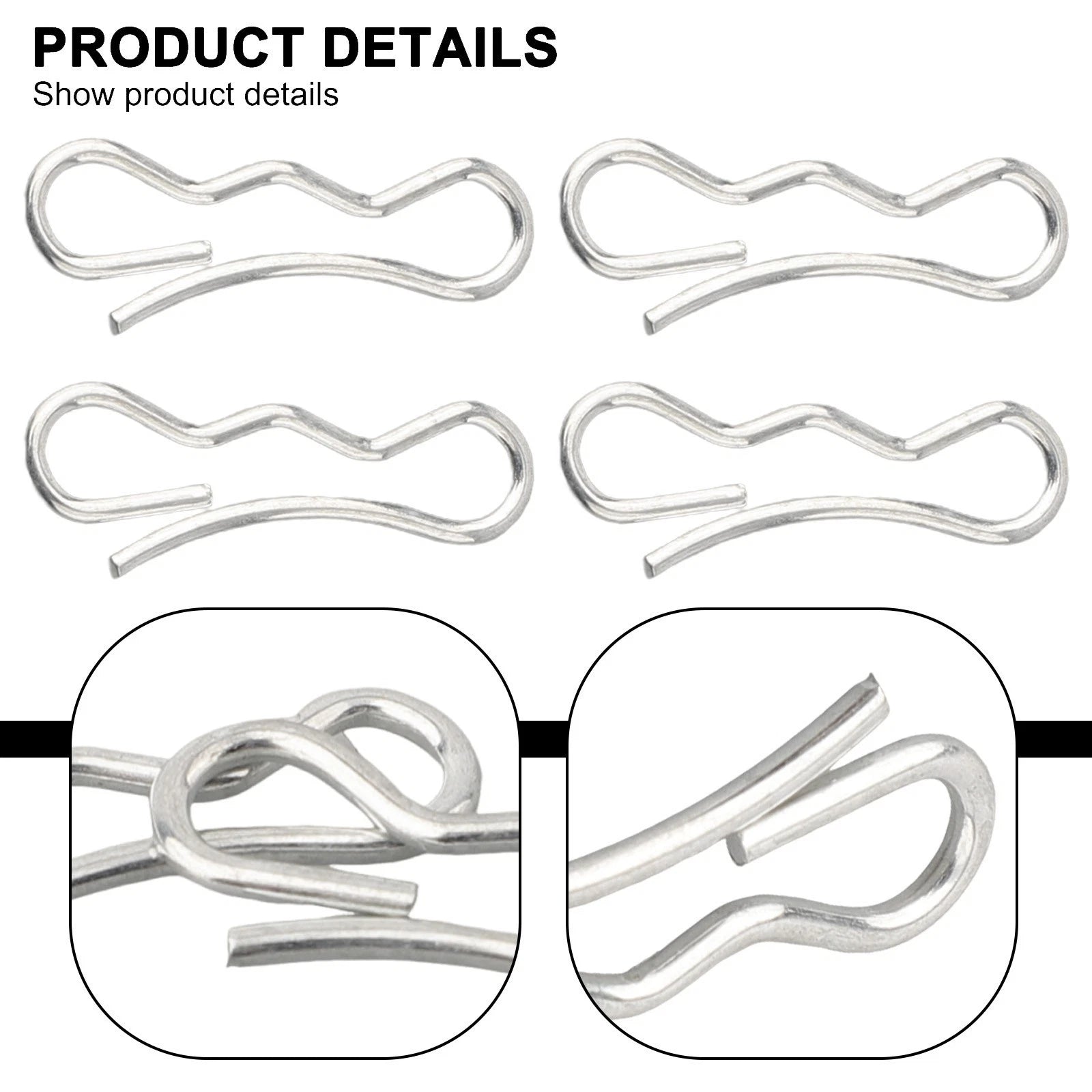 Cotter Pin Set of 4 for Bow Tie (Fo)