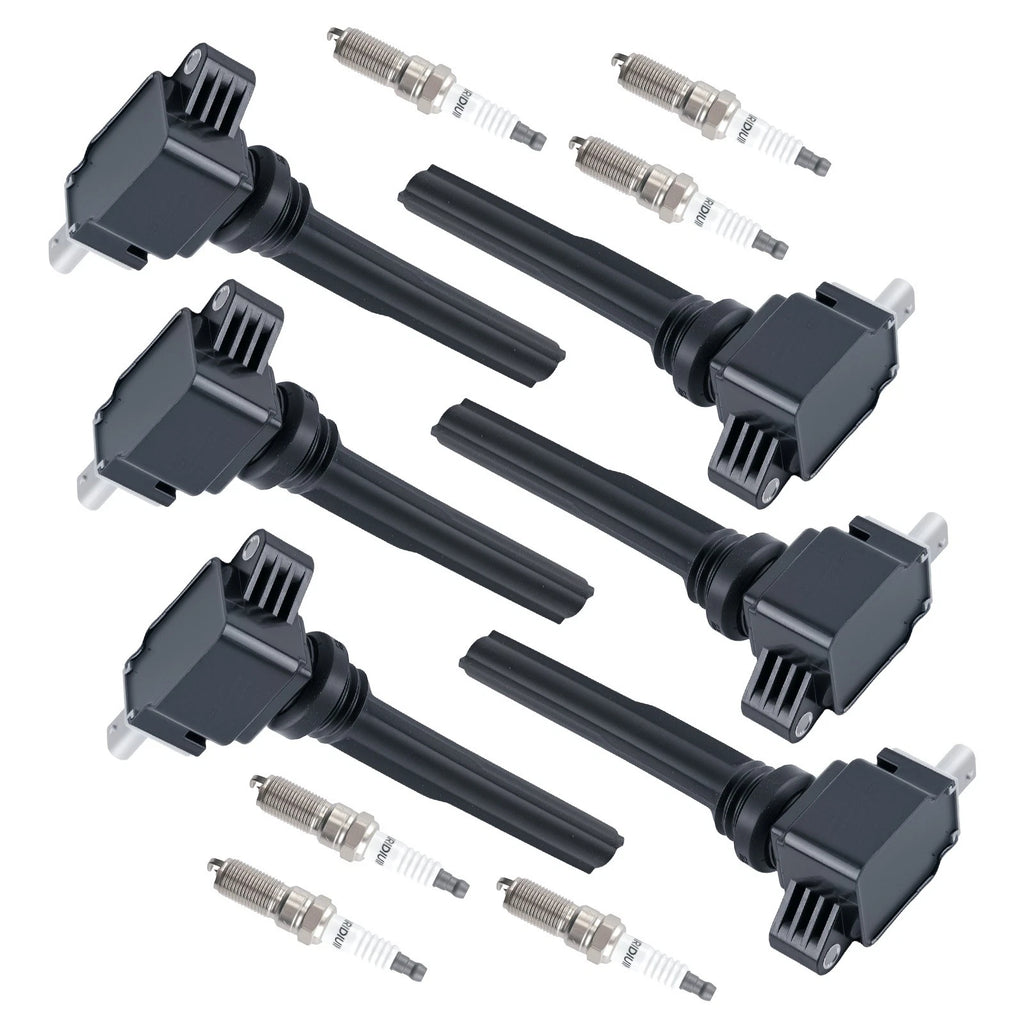 Ignition Coil and Spark Plug Set for Ford F-150 3.5L Turbo (2017–2019)