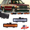 Smoke Switchback LED Parking Signal Lights for Chevy S-10 / GMC S-15 (1983–1993)