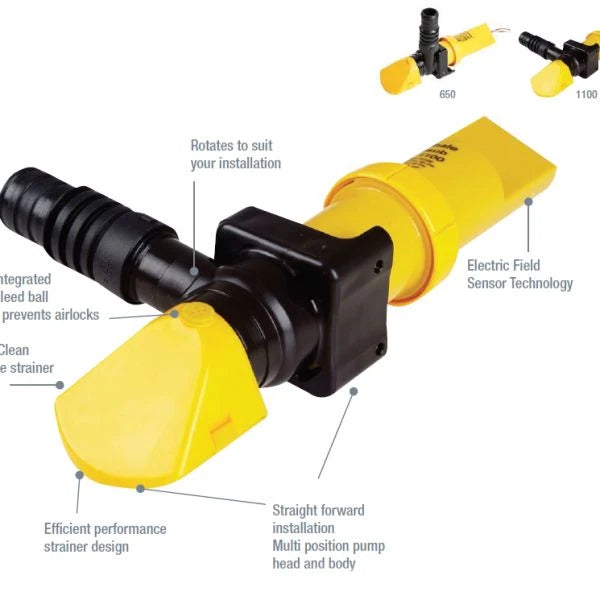 Whale Supersub Smart Bilge Pump 650 (SS5212) for Marine 12 Volt (2010–2023)