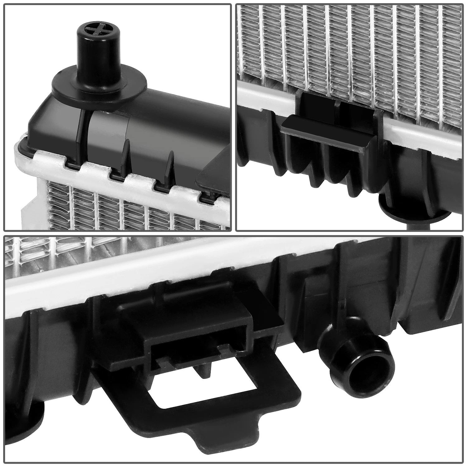 Aluminum Core Cooling Radiator for Ford Fiesta 1.0L 1.6L (2014–2018) DPI 13430