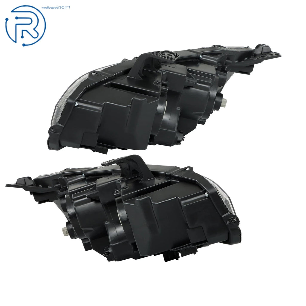 2X Headlight Assembly for Honda Civic (2016-2021) with LED DRL Black Housing