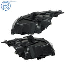 2X Headlight Assembly for Honda Civic (2016-2021) with LED DRL Black Housing