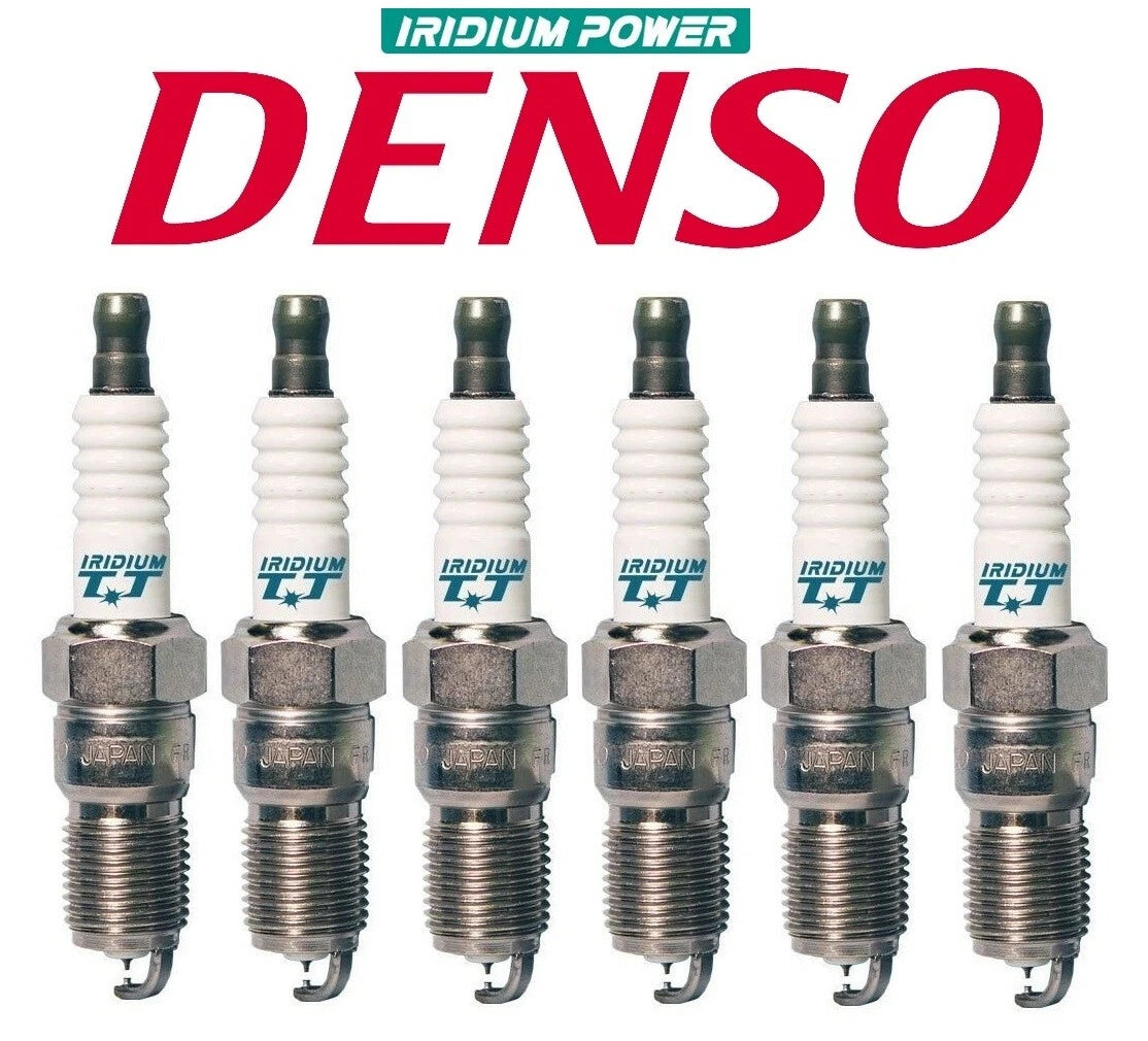 Set of 6 Denso Iridium TT Spark Plugs IT16TT / 4713 for GMC Ford