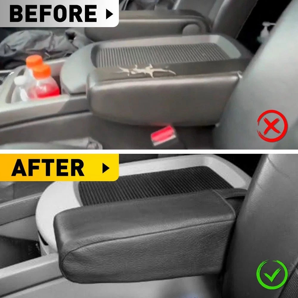 Front Seat Armrest Leather Cover for Nissan Titan Armada (2004–2015)