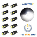 10X LED License Plate Bulbs for Universal Vehicles 