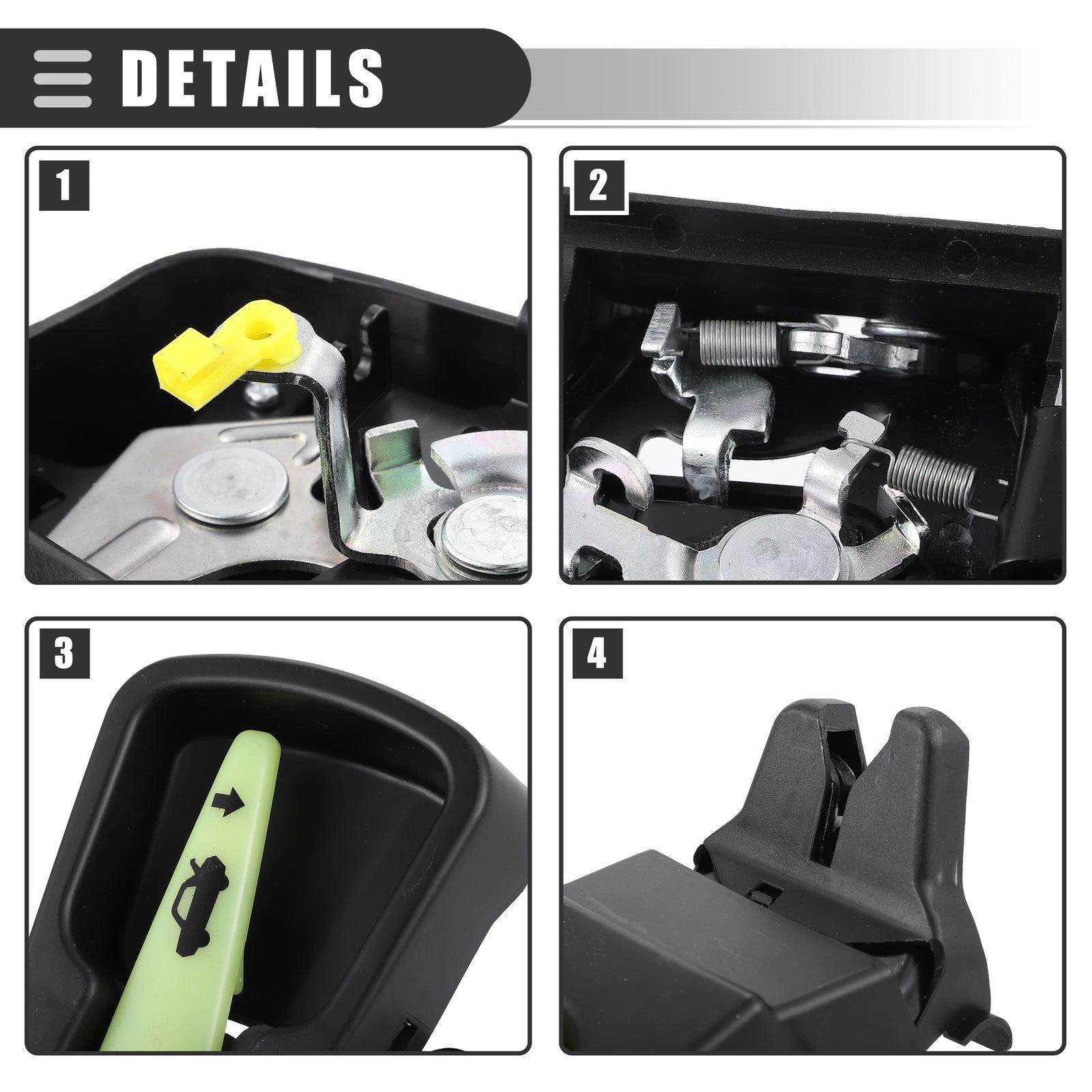 Tailgate Trunk Latch Lock Actuator 64610-02071 for Toyota Corolla (2003–2008)