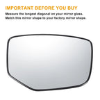 Right Side Heated Mirror Glass for Honda Accord (2008–2010)