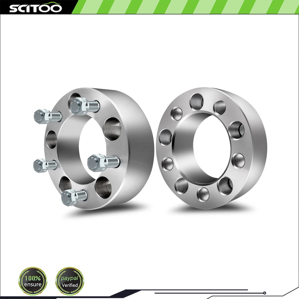 2X 2" Wheel Spacers 5x4.5 1/2"x20 for Jeep Liberty Wrangler TJ YJ XJ Ford Ranger