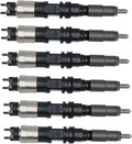6X Fuel Injector DZ100221 SE501947 for John Deere 260E 310E 670G 672G 770G 6090