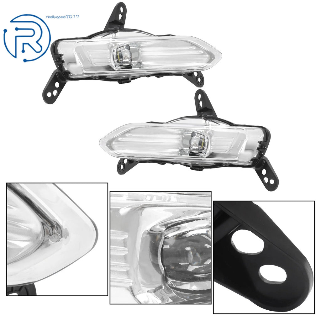 Front Fog Light Lamp Clear LED for Ford Expedition (2018–2021)