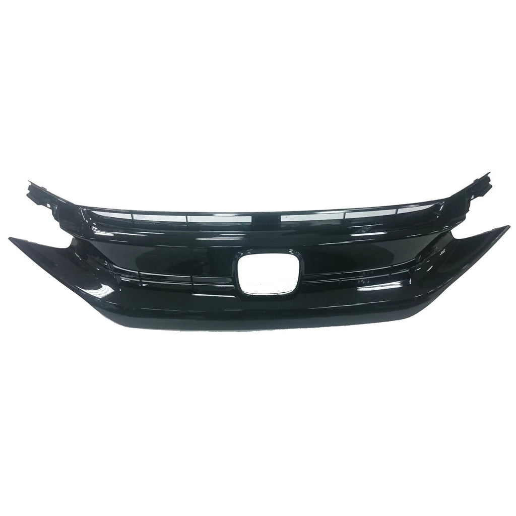 Replacement Black Painted ABS Plastic Front Grille (See compatibility Chart)