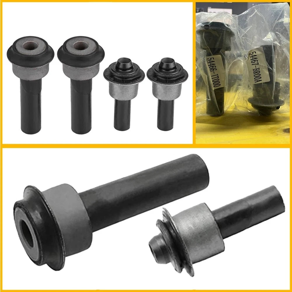 4X Front Bushing Crossmember Kits for Nissan Rogue (2008–2015)