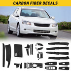 29PC Carbon Fiber Trim Interior Kit for Honda Accord (2008–2012)