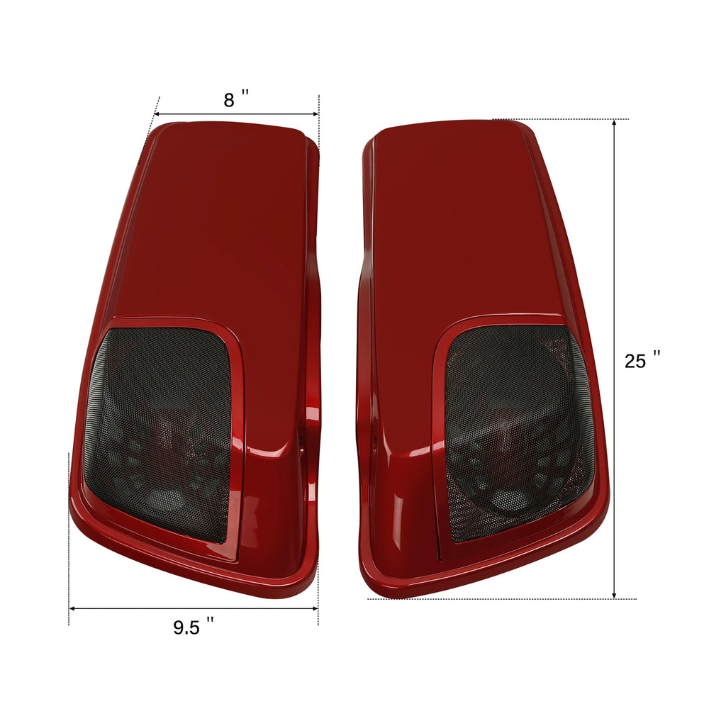 Saddlebag Lid Speaker Cutout Grill for Harley Electra Glide (2014–2024)