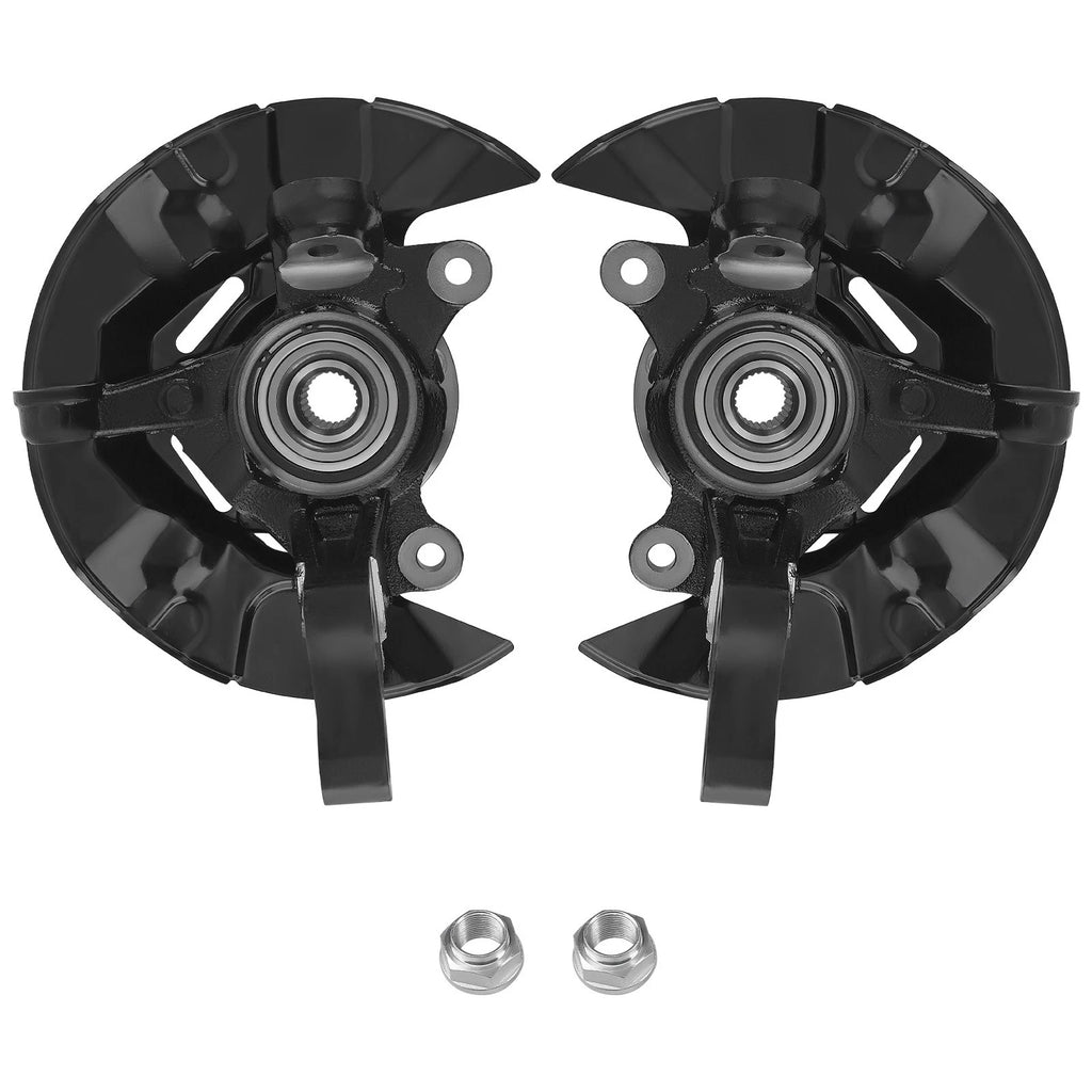 Set of 2 Knuckle Steering Wheel Bearing Hub Assy for Toyota Matrix (2003–2008)