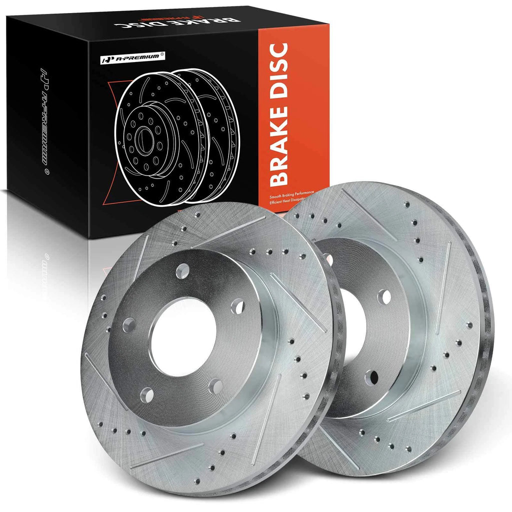 Front Drilled Brake Rotors for Chevy Blazer S10 (1994–2005)