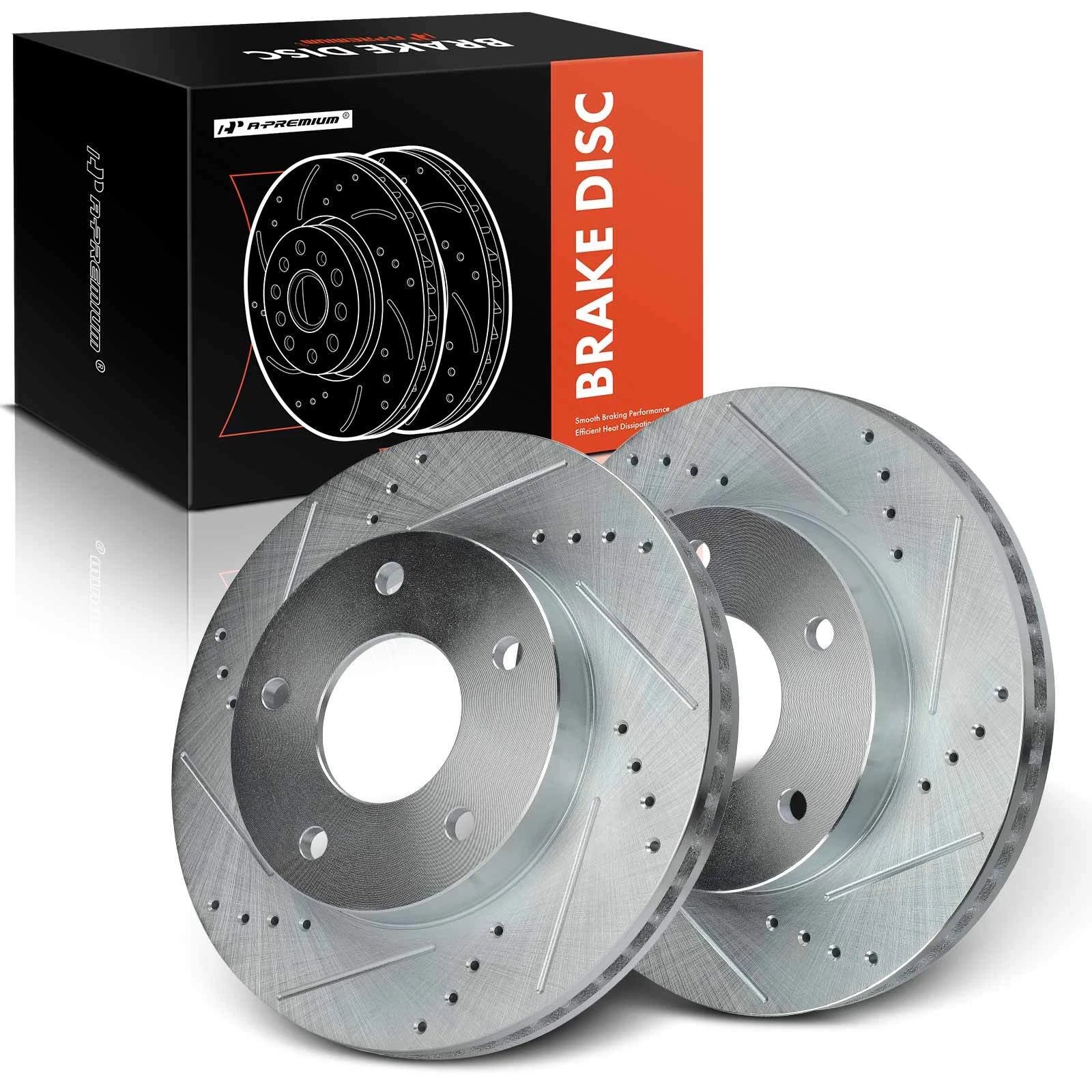Front Drilled Brake Rotors for Chevy Blazer S10 (1994–2005)