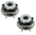 Set of 2 Front Timken Wheel Bearing & Hub Kit for Ford Lincoln Mercury (FWD)