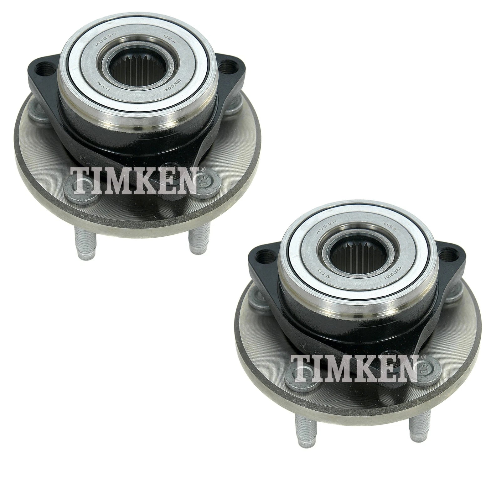 Set of 2 Front Timken Wheel Bearing & Hub Kit for Ford Lincoln Mercury (FWD)