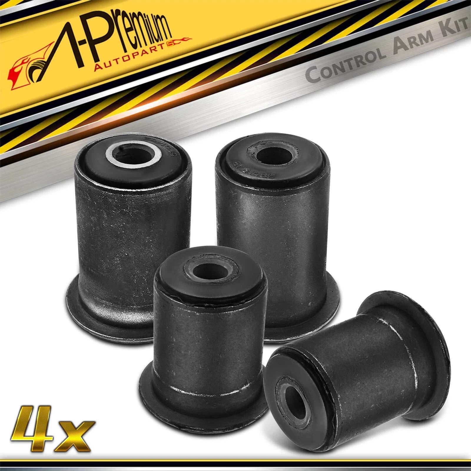 Set of 4 Front Lower Control Arm Bushings for Chevy Silverado 1500 (1999–2003)