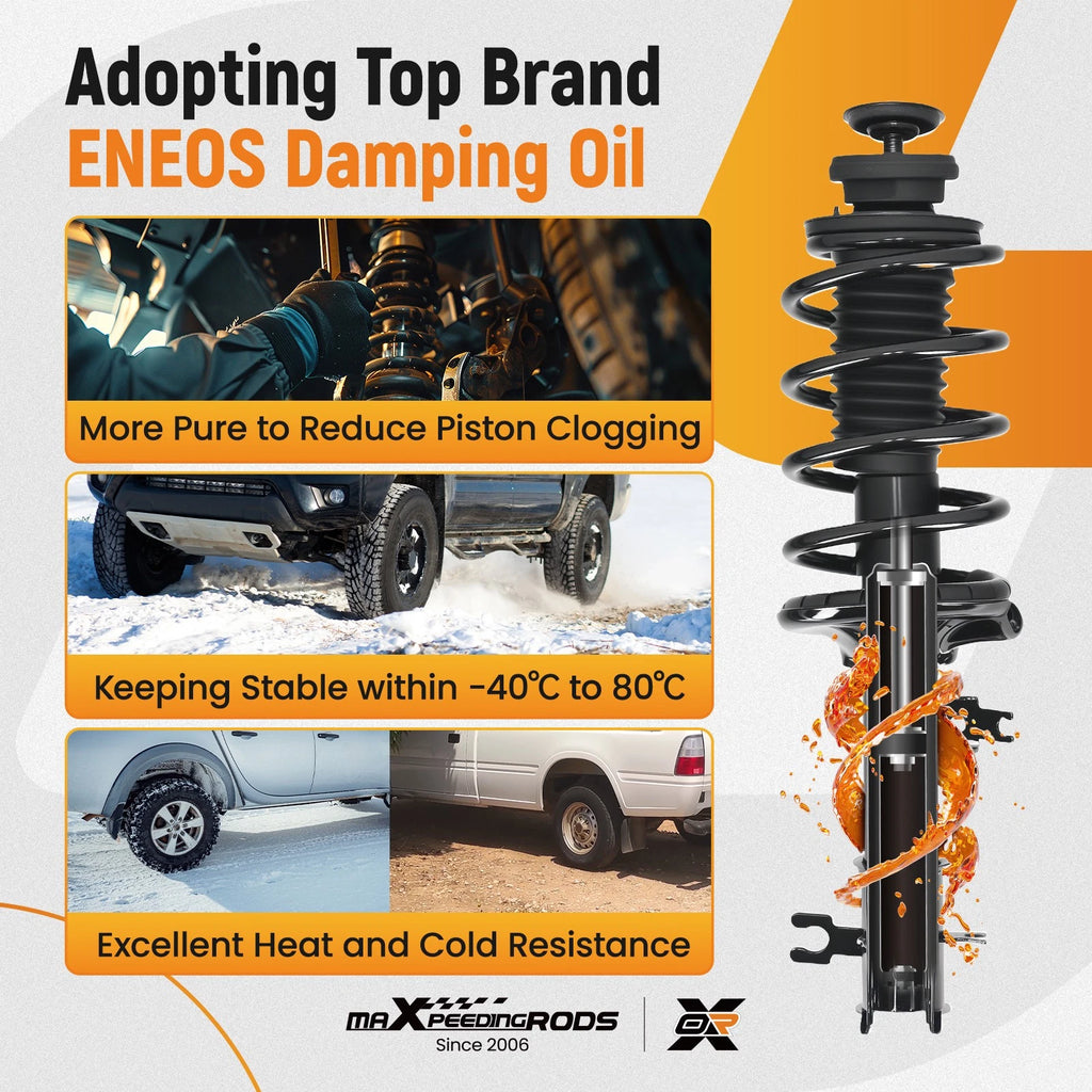 Complete Strut Spring & Rear Shock Absorbers for Chevrolet Aveo5 (2007-2011)