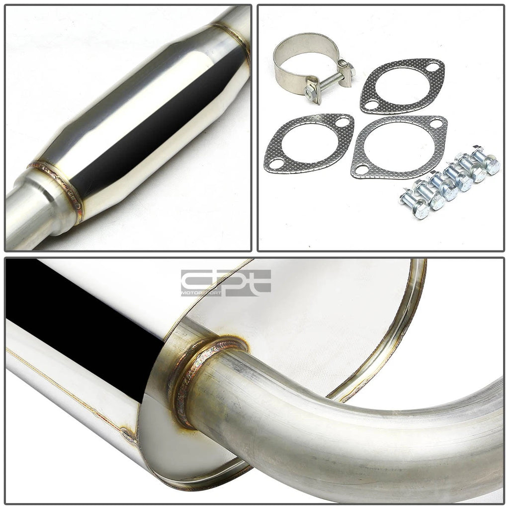 Dual 4" Burnt Muffler Tip Catback Exhaust for Nissan Maxima (2009–2015)
