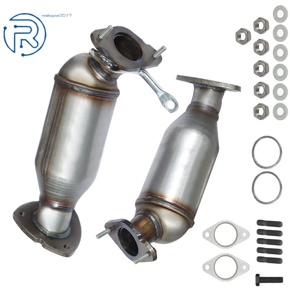 Pair of Catalytic Converters for GMC Acadia Chevrolet Traverse 3.6L (2009–2017)